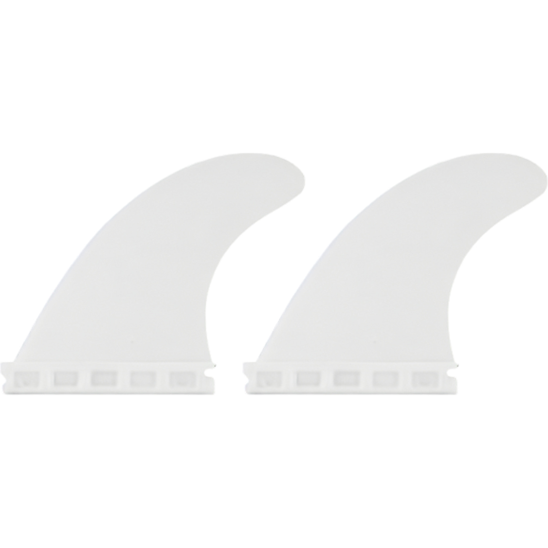 2025 Nothcore Nylon Composite Quad Fins Set BAS-Q3 - White